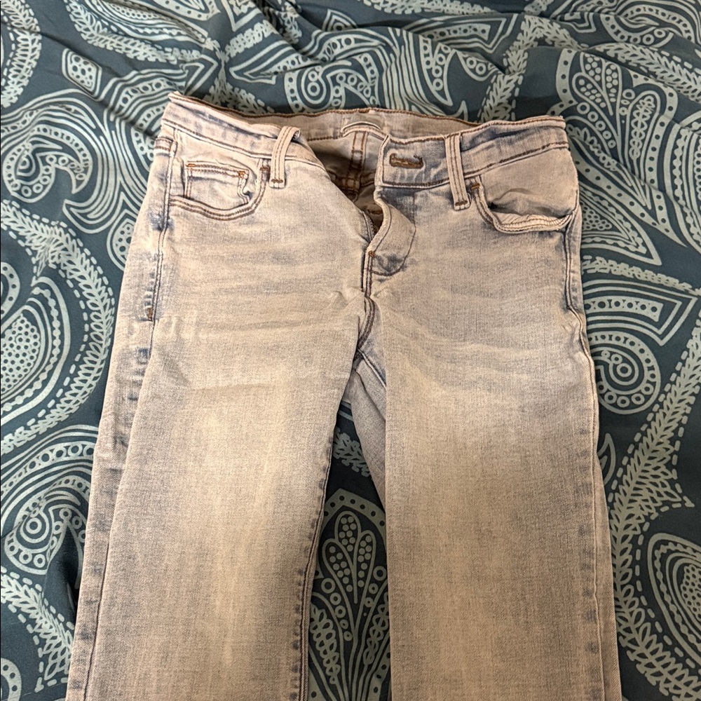 Stylish Women's Light Blue Flare Jeans